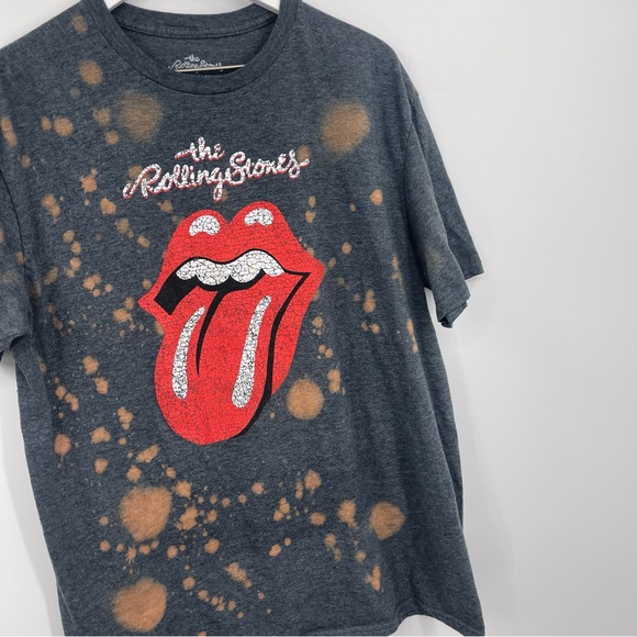 The Rolling Stones Short Sleeve Shirt Size Large - Picture 2 of 6